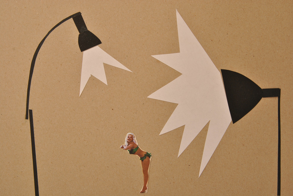 Wycinanka ilustrująca nasze studio fotograficzne.